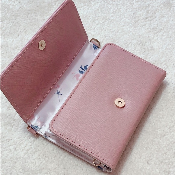 [NEW] SNIDEL PINK WALLET ON STRAP - Picture 3 of 5